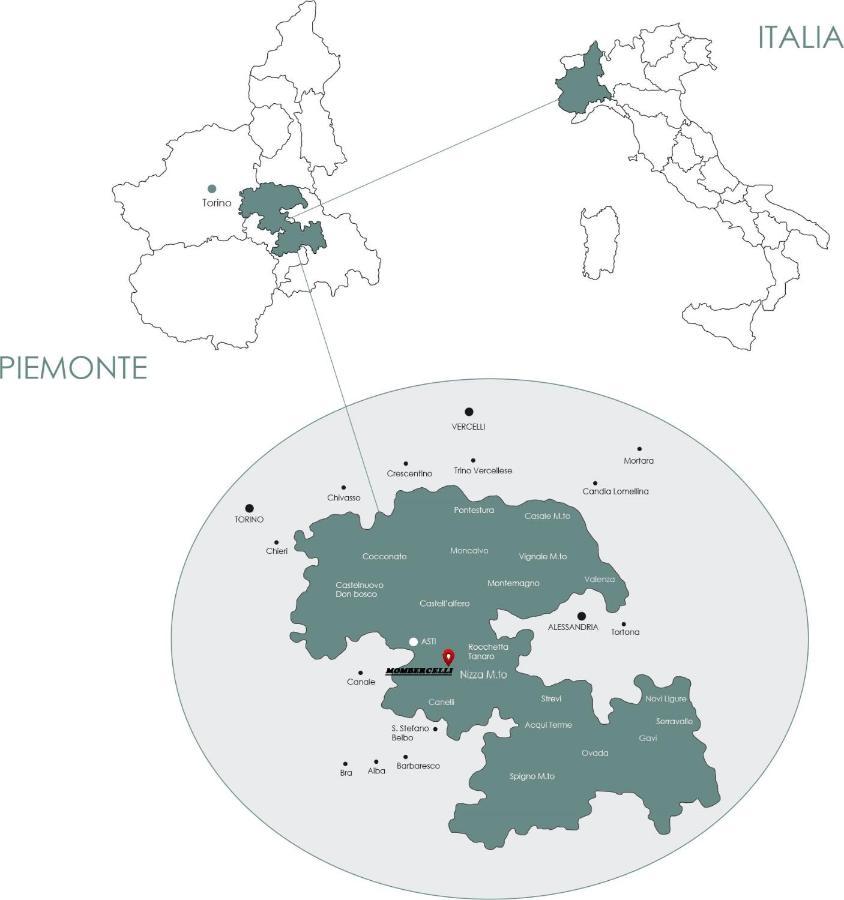 Oasi Del Monferrato - Appartamento Rosso Mombercelli Εξωτερικό φωτογραφία
